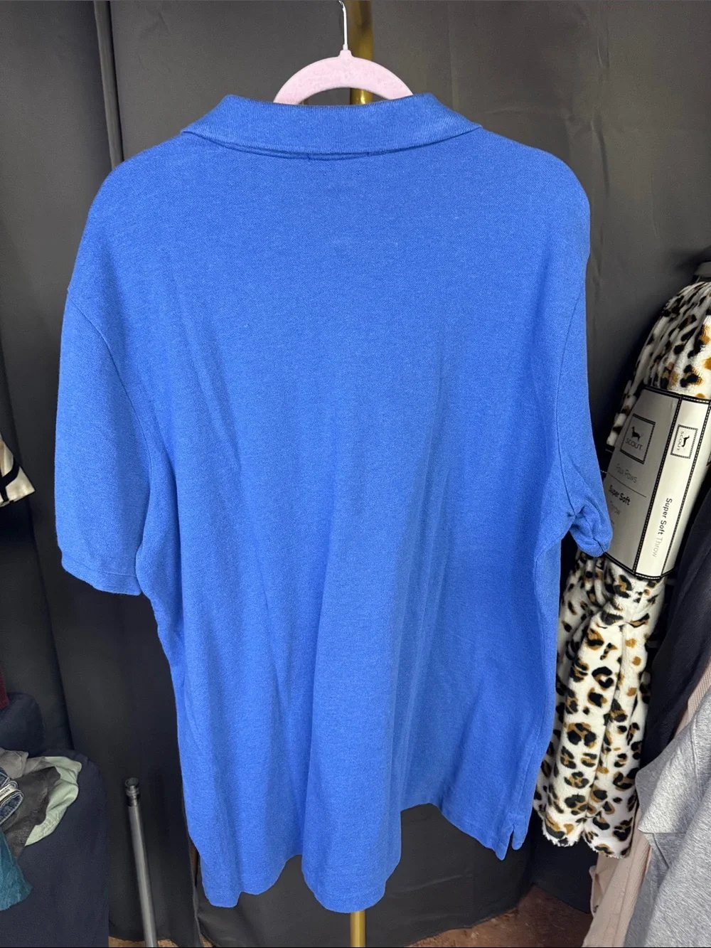 Ralph Lauren Royal Blue Polo with Red Pony Logo